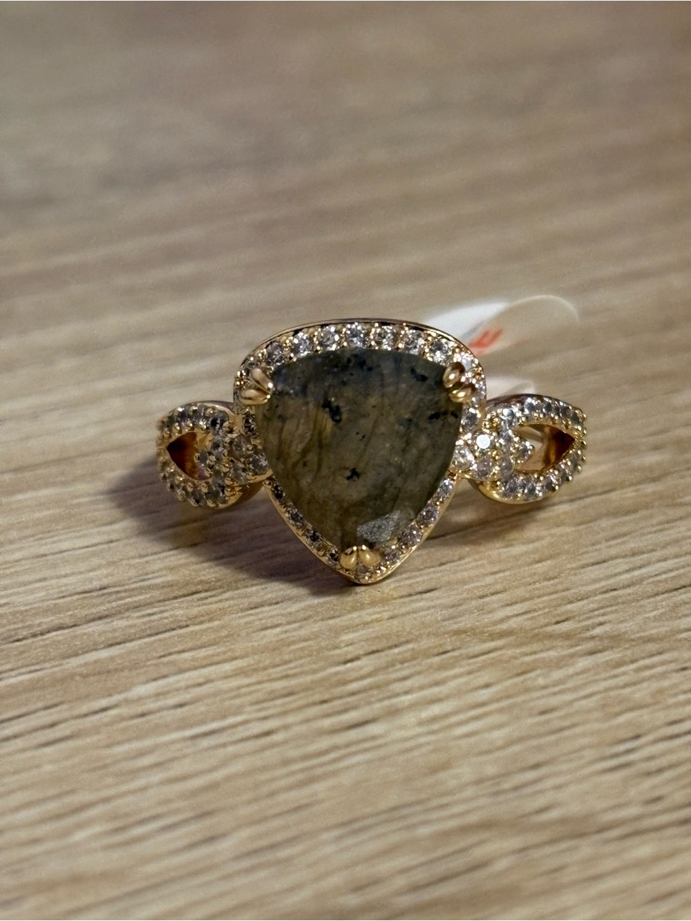 Bomb Party RG56356 A Thrilling Passion Genuine Labradorite Ring Size 10